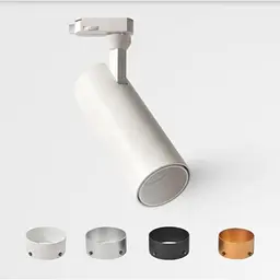 Світильник трековий однофазний Kloodi KD-071 12W 3К WH - мініатюра 3