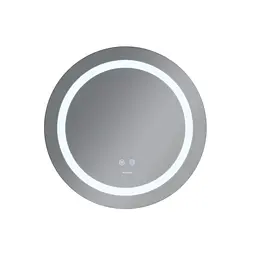 Дзеркало Mixxus Plain MC03-60 (LED Touch, антизапотівання, димер, регулювання яскравості) MI6662 - мініатюра 10