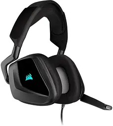 Гарнiтура Corsair Void RGB Elite USB Premium Gaming Headset with 7.1 Surround Sound Carbon (CA-9011203-EU) - мініатюра 7