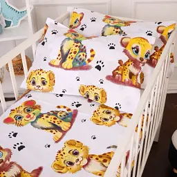 Підковдра MirSon Бязь Kids Time 20-0034 King Tiger 160х220 см (2200009639067) - мініатюра 5