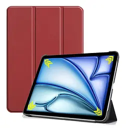 Чохол-книжка BeCover Smart Case для Apple iPad Air 11" M2/M3 (2024/2025) Red Wine (711596) - мініатюра 2