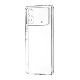 Чохол Silicone Case WS Protected Camera Xiaomi Poco X4 Pro 5G Прозорий