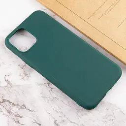Силіконовий чохол Candy для Apple iPhone 11 6.1" Зелений / Forest green - мініатюра 4