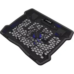 Підставка до ноутбука Canyon NS02, 10-15.6 laptop, single fan with 2x2.0 USB hub (CNE-HNS02) - мініатюра 2