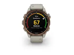 Спортивний годинник Garmin Descent Mk3i – 43 mm Bronze PVD Titanium with French Gray Silicone Band (010-02753-13/14) - мініатюра 7