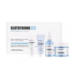 Набір засобів для обличчя з гіалуроновою кислотою та вітамінами Glutathione Hyal Aqua Multi Care Kit Medi-Peel
