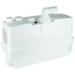 Станція каналізаційна 0.6кВт Hmax 8.5м Qmax 110л/хв 3 входу LEO 3.0 WC601С (776918) - мініатюра 2
