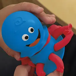 Набір для творчості з пластиліном Play-Doh Fold & Go Playmat Starter Set зі складним килимком для зберігання, (F9143) - мініатюра 9