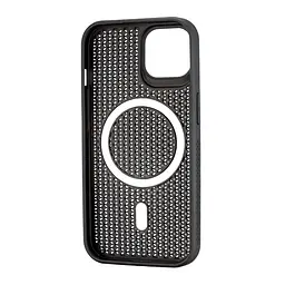 Чохол Silicone Cooling Сase with MagSafe iPhone 15 Black - мініатюра 3