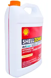 SHELL ZONE Концентрат антифризу червоний G12 Dex-Cool 4 л - мініатюра 2