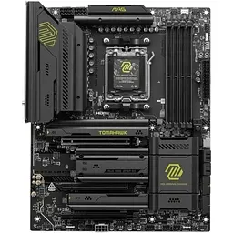 Материнська плата MSI MAG AM5 X870E Tomahawk WIFI, X870E, 4xDDR5, Int.Video (CPU), 4xSATA3, 4xM.2, 1xPCI-E 5.0 x16, 1xPCI-E 4.0 x16, 1xPCI-E 3.0 x16, ALC4080, 8126VB, WiFi 7, Bluetooth 5.4, 13xUSB 3.2 / 8xUSB 2.0, HDMI/2xType-C, ATX