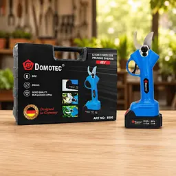 Секатор акумуляторний DOMOTEC 68V / Секатор акумуляторний для обрізки гілок - мініатюра 4