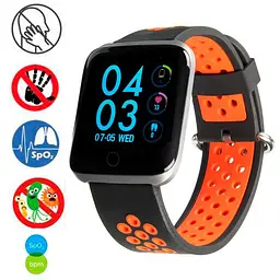 Смарт-годинник Smart Watch Gelius Pro GP-SW001 (NEO) Black/Red - мініатюра 3