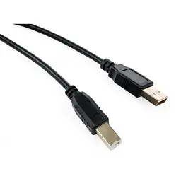 Кабель для принтера USB 2.0 AM/BM 3.0 m Vinga (VCPDCAMBM3.0BK)