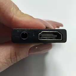 Перехідник HDMI в VGA з аудіовиходом — відеоадаптер-конвертер Full HD 1080P для монітора, проектора та ПК - мініатюра 11