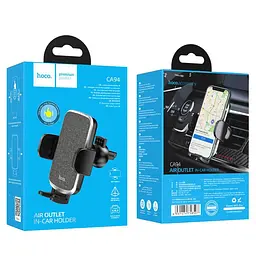 Тримач Hoco Polaris Push-type air outlet Car holder CA94 - мініатюра 2
