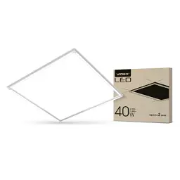 Світильник Videx LED панель ART 40W 5000K (VL-PA405W) - мініатюра 3