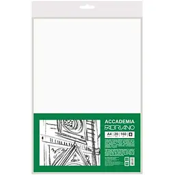 Папір для рисунку Fabriano Accademia пакет А4 (21х29.7см) 160г/м2 20л дрібне зерно