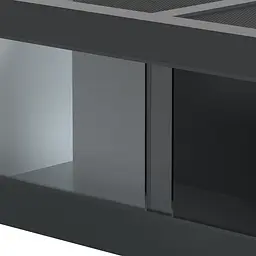 Тераріум з ПВХ Repti-Zoo Terrarium PVC 90x45x45 см (CN904545PN) з скляними дверцятами для рептилій і амфібій - мініатюра 7