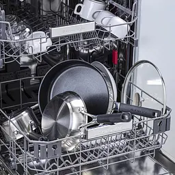 Набір сковорідок KitchenAid CSS 20/24/28 см з керамічним покриттям 3 предмети (CC005708-001) - мініатюра 8