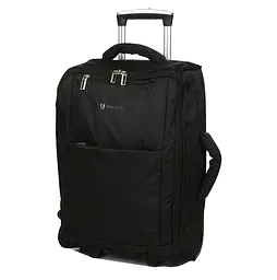 Валіза Малий (S) тканинний на 2 колесах Airtex 525 Queluz 50x34x18 см 30,6 л Чорний