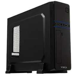 Корпус Vinga CS312B 400W Black (CS312B)