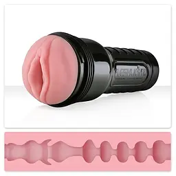 Мастурбатор-вагіна Fleshlight Pink Lady Mini-Lotus нова текстура - мініатюра 5