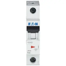 Автоматичний вимикач Eaton 1-п. М1 В 16А PL6 6кА - мініатюра 2