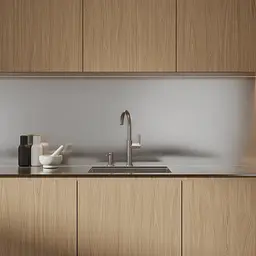 Змішувач для кухні Omnires Tula brushed nickel (TL6050NI) нікель - матовий - мініатюра 3