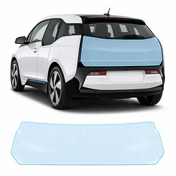 Антигравійна захисна бронеплівка за лекалами для BMW i3 I01 2013-2022 - зона кришки багажника