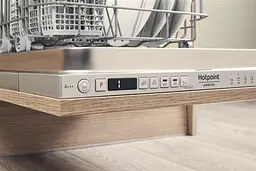 Hotpoint Посудомийна машина Hotpoint вбудована, 10 комплектів A+++, 45 см, дисплей, інвертор, білий - мініатюра 3