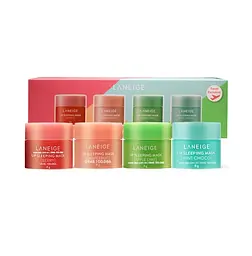 Набір нічних масок для губ Lip Sleeping Masks kit (мініатюри) Laneige 4x8 мл - мініатюра 2