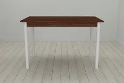Стіл кухонний Ferrum-decor Беніта 75x120x60 Білий ДСП Венге 16мм (FRD-105603) - мініатюра 3