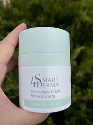 Нічний екзосомальний крем Smart4Derma Chrononight для обличчя, ліфтинг, антивіковий, 50 мл - мініатюра 2