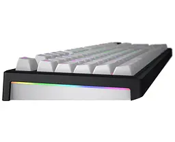Механічна ігрова клавіатура HATOR HTK-3100-UA Skyfall 100 Wireless Aurum Lemon Switch USB, 2,4 ГГц, BT 5.3 Black-White - мініатюра 11