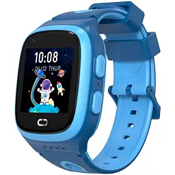 Смарт-годинник Canyon ZEFIR KW-49 E-SIM 4G GPS Blue Дитячий смарт-годинник (CNE-KW49BL)