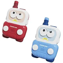 Дитяча навчальна рація Epik ME-214 Police Car Cute Intercom (2pcs) Blue / Red