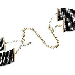 Наручники Bijoux Indiscrets Desir Metallique Handcuffs - Black - мініатюра 2