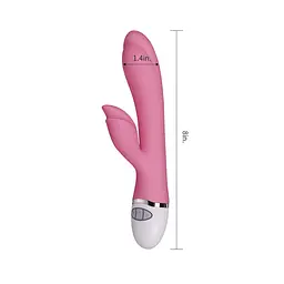 Вібратор-кролик Lovetoy Dreamer II 20.5 см рожевий - мініатюра 8