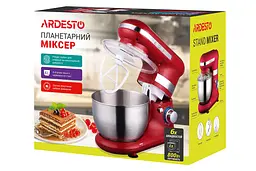 Міксер планетарний Ardesto жовтий 800 Вт (KSTM-8044) - мініатюра 9