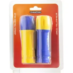 Ліхтар Quantum Smile Yellow+Blue 3W COB, 3xAAA, 2 шт./уп. (QM-FL1045-PB) - мініатюра 4