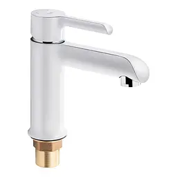 Змішувач для раковини Qtap Grand WCR 001F, Білий
