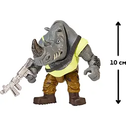 Ігрова фігурка TMNT Черепашки-ніндзя Movie III Рокстеді, 10 см (83293) - мініатюра 2