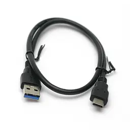 Кабель PowerPlant USB 3.0 AM - Type-C 0.5 м