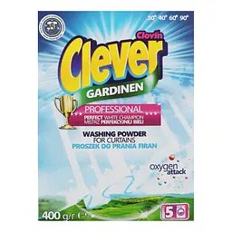 Пральний порошок Clever Gardinen 400 г (040-5302) - мініатюра 2