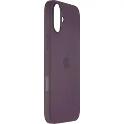 Силіконовий чохол з MagSafe для Apple iPhone 16 Plus сливовий AAA [175885] - мініатюра 4
