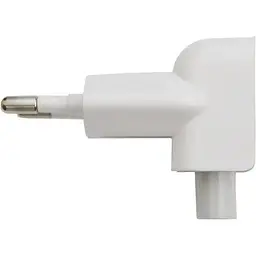Перехідник IEC C7 - EU для блоків живлення Apple White (2000985553445)