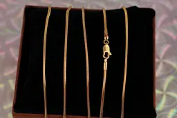 Ланцюг Xuping Jewelry джгут 50 см 1,5 мм золотистий