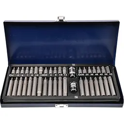 Набір біт Стандарт 10мм HEX, TORX, SPLINE 40шт. (SDBS0040)
