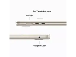 Ноутбук Apple MacBook Air 15 M2 Starlight 2023 (Z18R000PU, Z18R000SM) - мініатюра 5